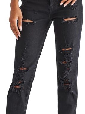 Aero High-Rise Mom Jeans Size 0R